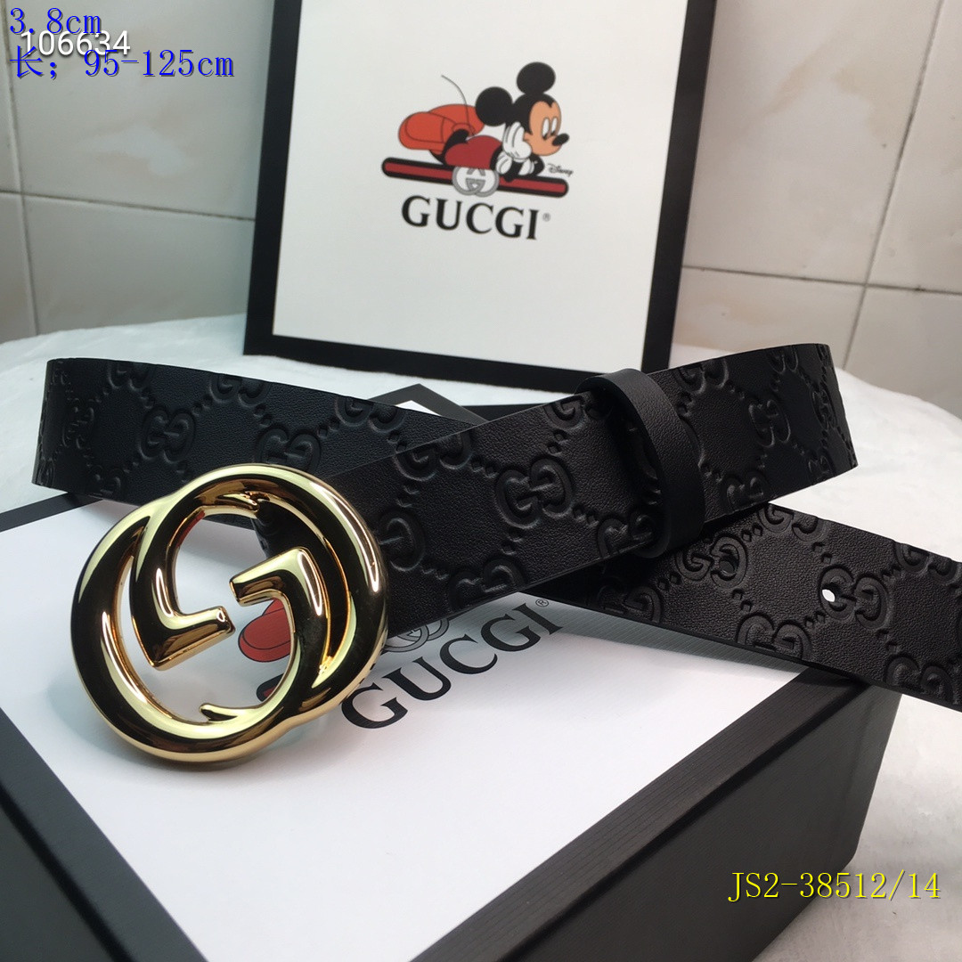 Gucci Belts 3.8CM Width 081